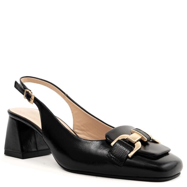 Aukštakulniai moterims, Juoda, Pumps, sm6020-151217blk