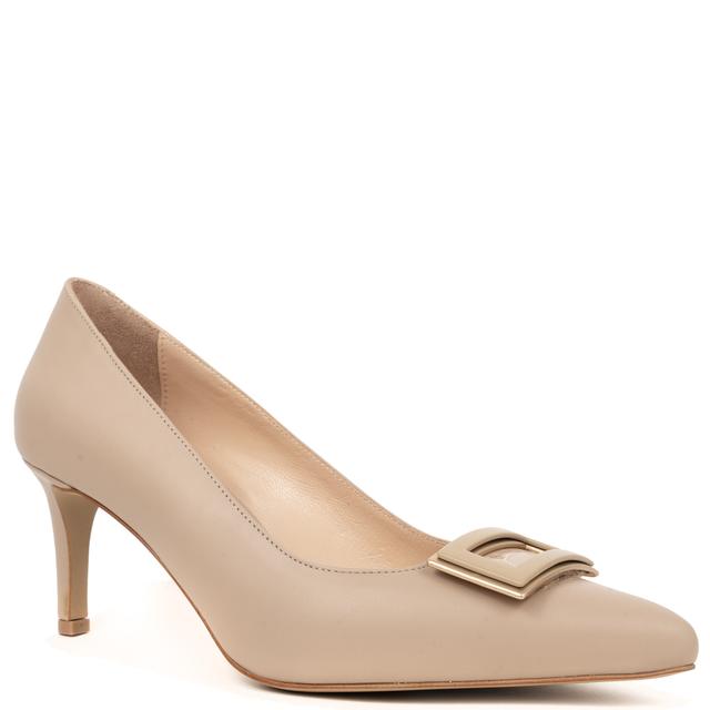 Aukštakulniai moterims, Smėlio, Pumps