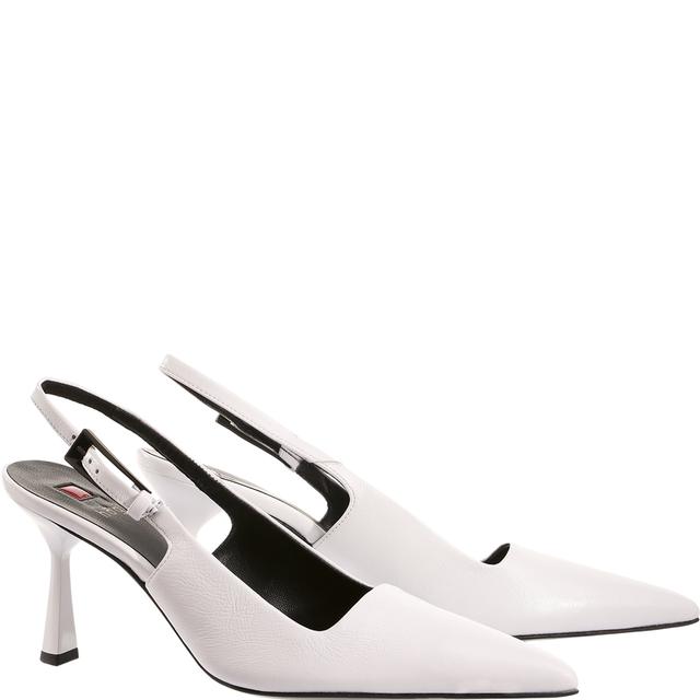 Aukštakulniai moterims, Balta, Ruby pumps