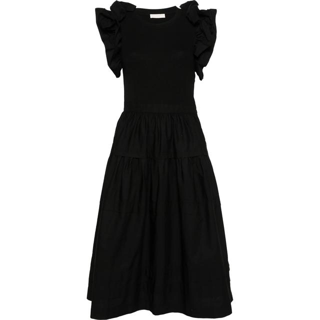 Midi suknelė moterims, Juoda, Francine Dress