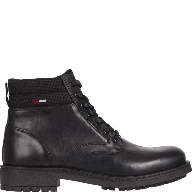 Aulinukai vyrams, Juoda, SHORT LACE UP BOOT