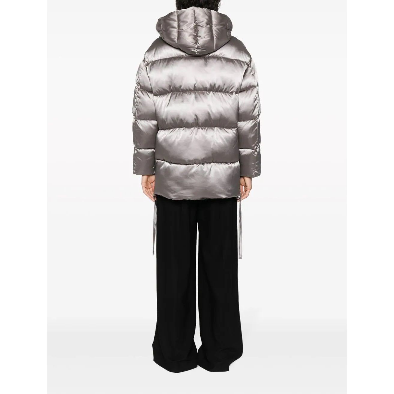 PAROSH Pūkinė striukė moterims, Pilka, Padded jacket 4
