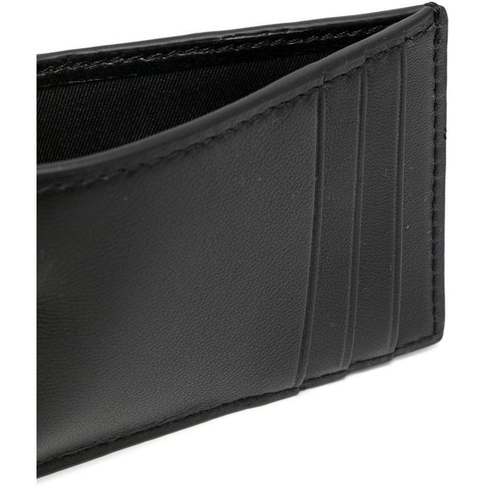 TORY BURCH Piniginė moterims, Juoda, Fleming soft card case 3