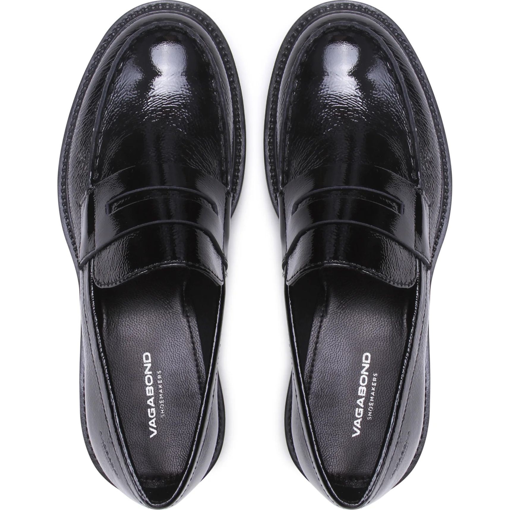 VAGABOND Loaferiai moterims, Juoda, Kenova loafers 4