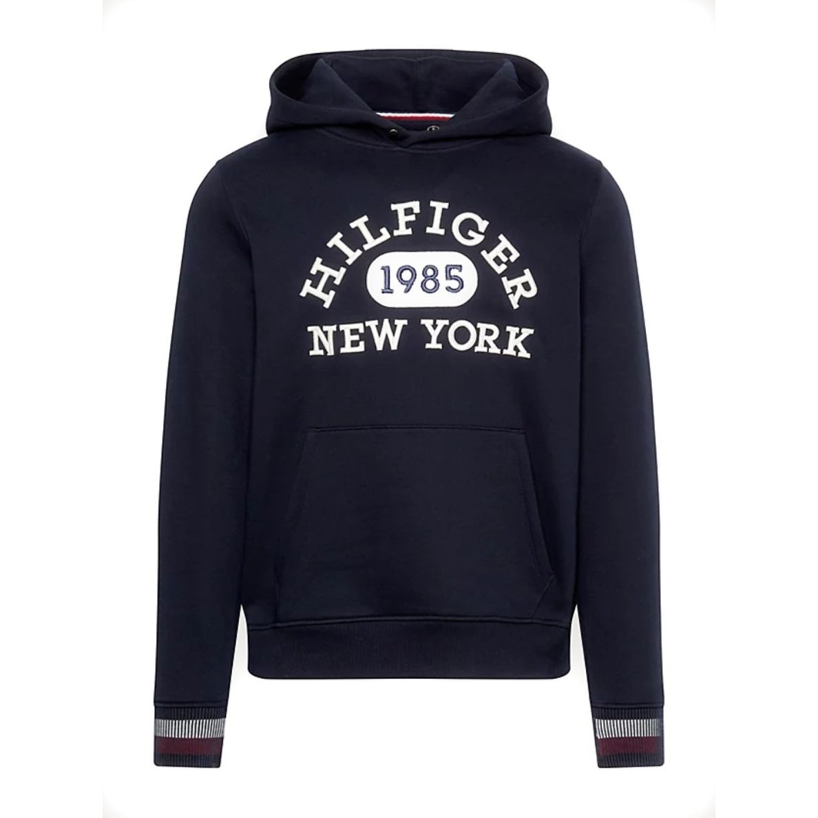 TOMMY HILFIGER Džemperis vyrams, Mėlyna, Monotype collegiate hoodie 1