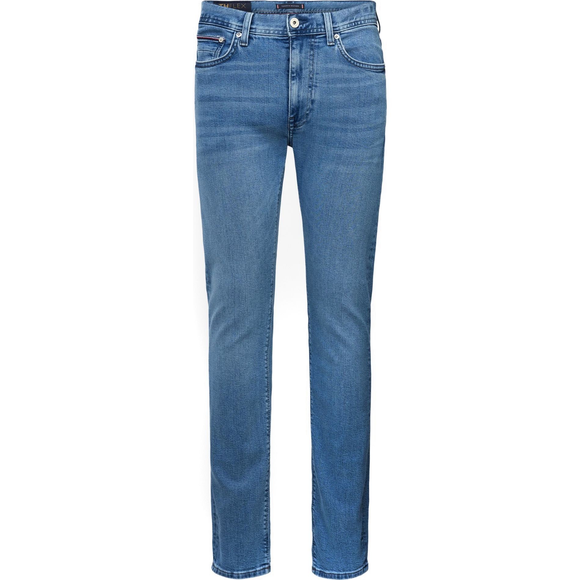TOMMY HILFIGER Aptempti džinsai vyrams, Mėlyna, Slim bleecker pstr steven blue 1