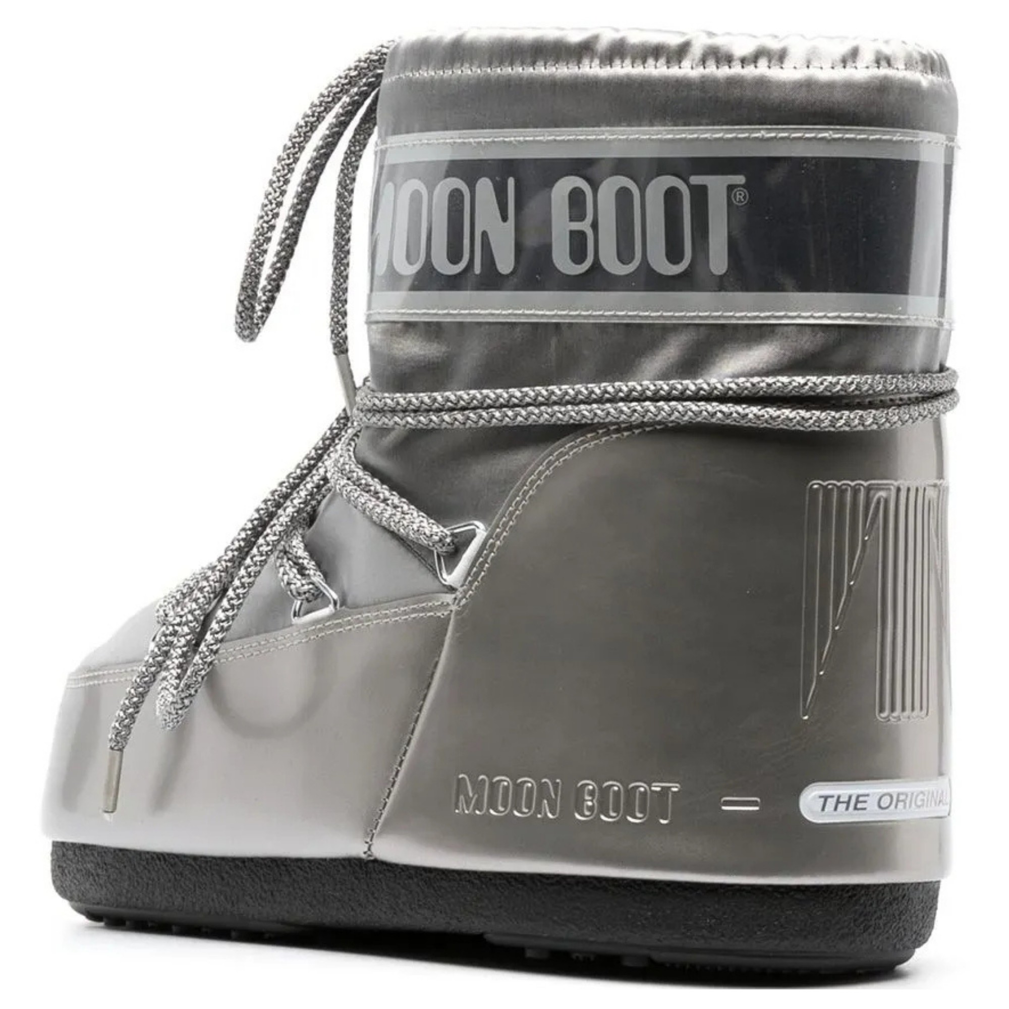 MOON BOOT Aulinukai moterims, Sidabrinė, Mb icon low glance boots 3