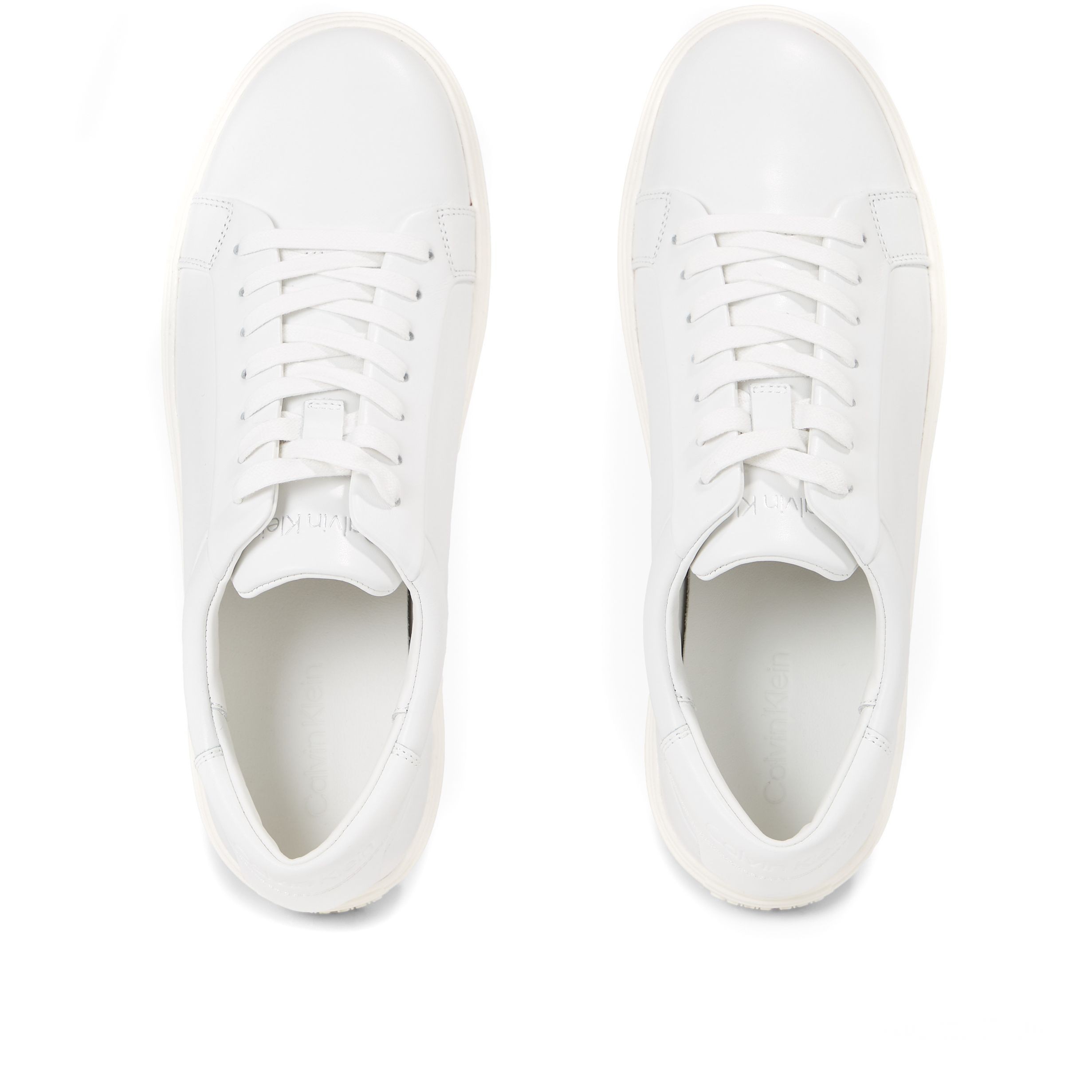 CALVIN KLEIN Laisvalaikio bateliai vyrams, Balta, Low top lace up leisure 4