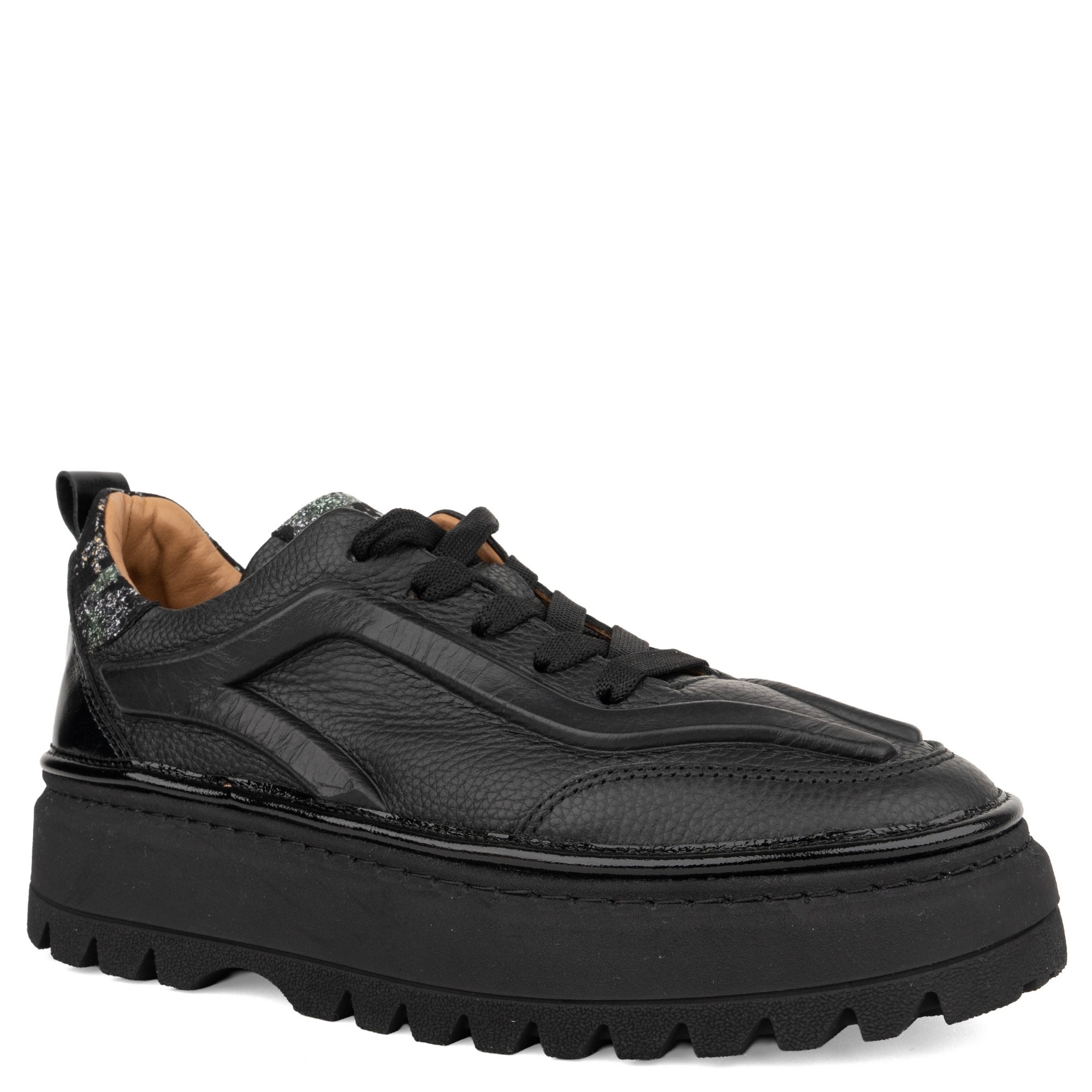 SERGIO MORETTI Sportbačiai moterims, Juoda, Sneakers 1