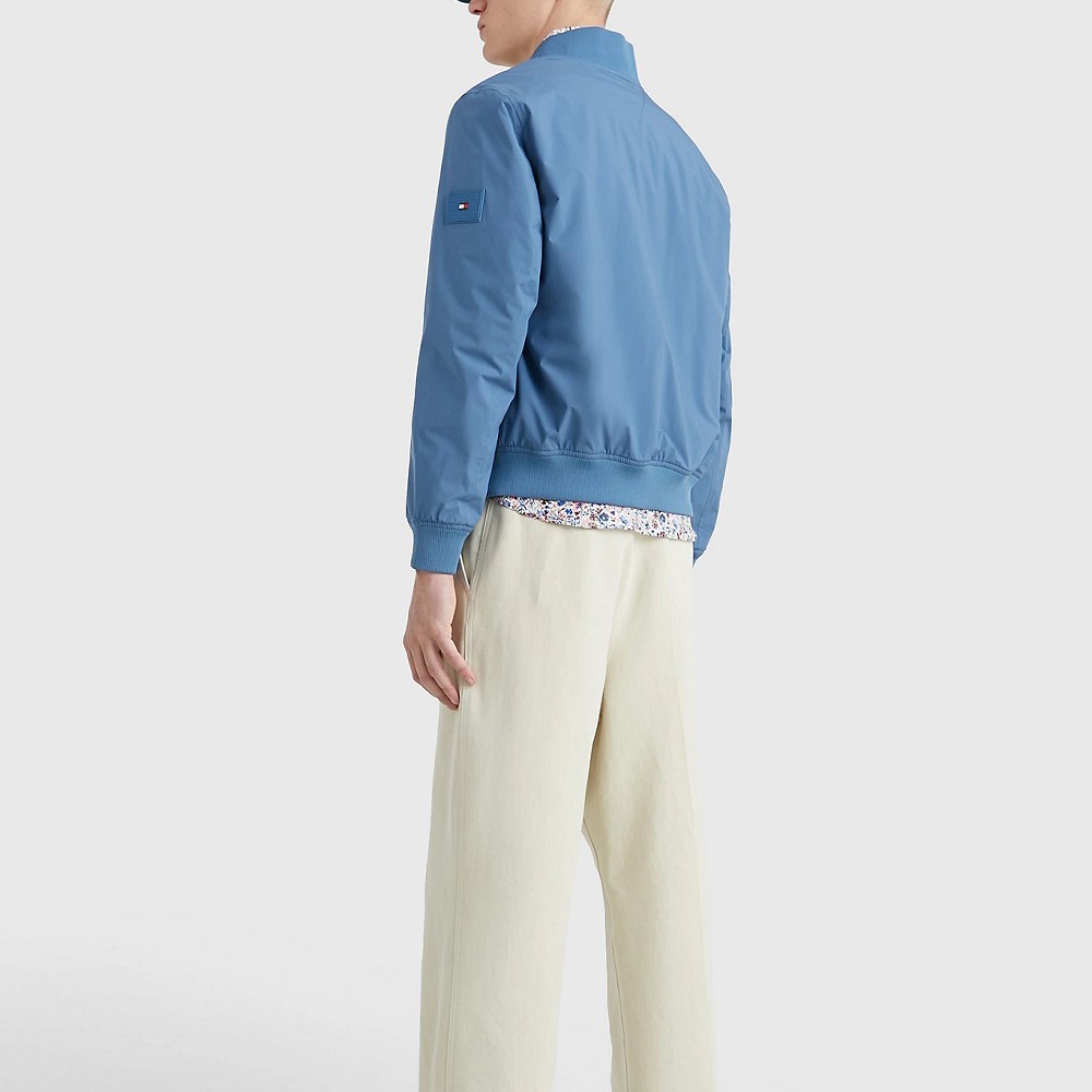 TOMMY HILFIGER Bomberis vyrams, Mėlyna, Th protect bomber 3