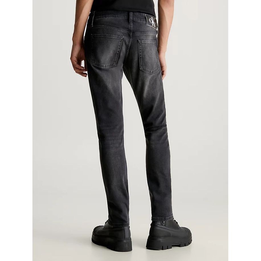 CALVIN KLEIN JEANS Aptempti džinsai vyrams, Juoda, Slim 3