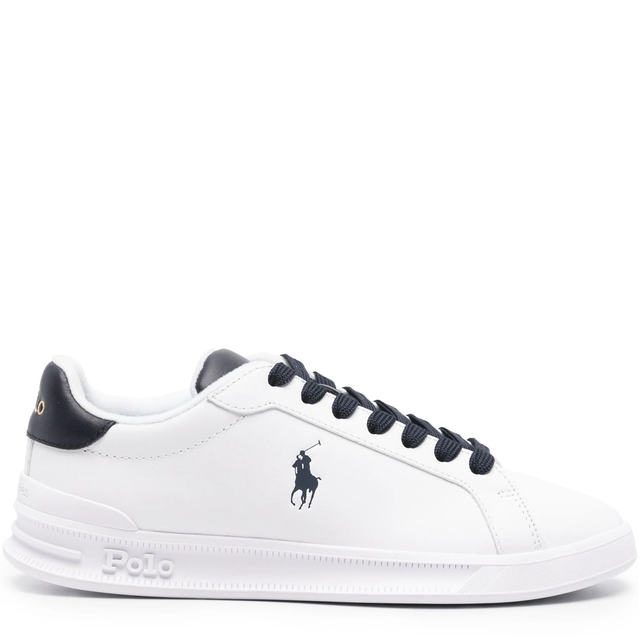 POLO RALPH LAUREN Laisvalaikio bateliai moterims, Balta, Low top lace sneakers 2