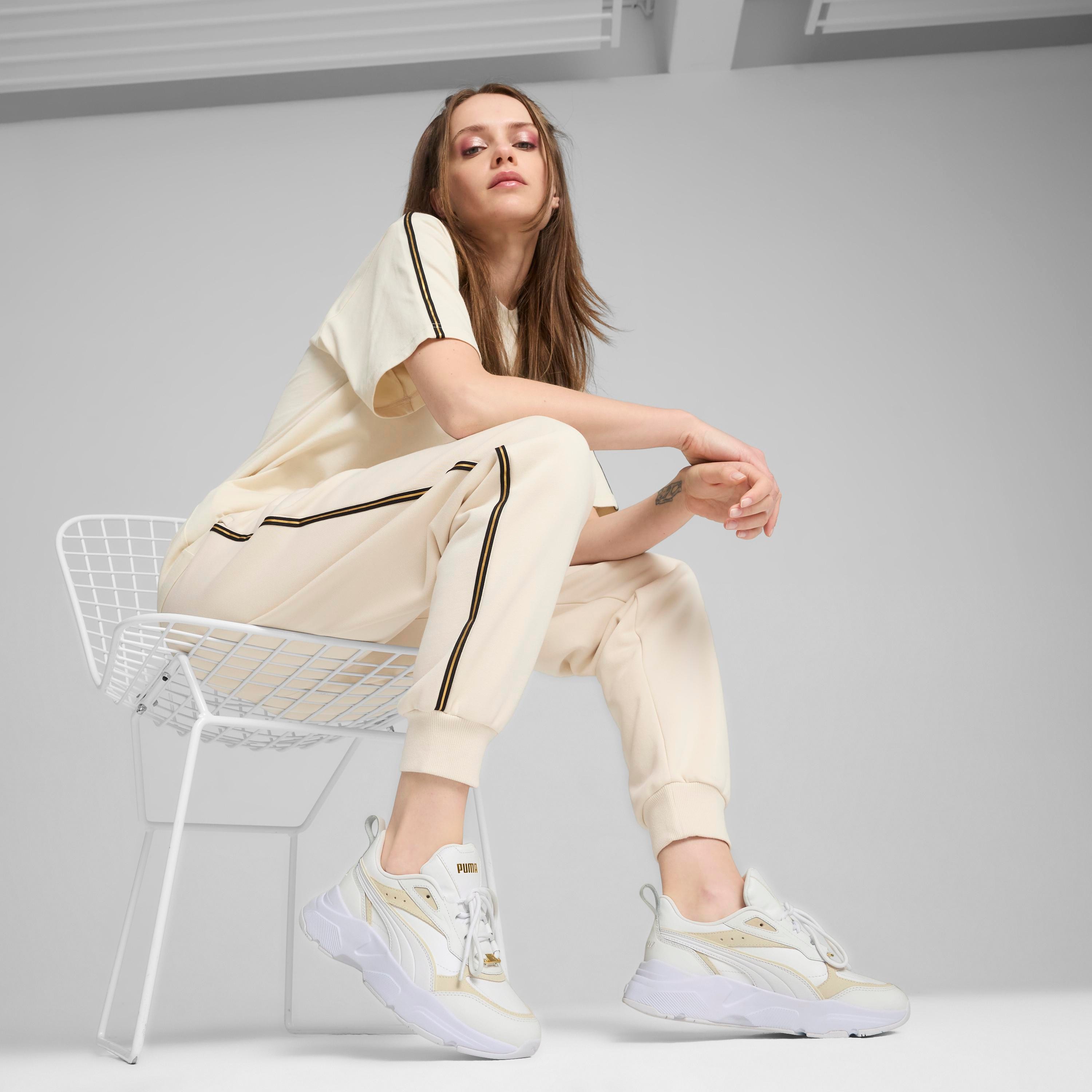 PUMA Laisvalaikio bateliai moterims, Balta, Cassia Lux sneaker 8