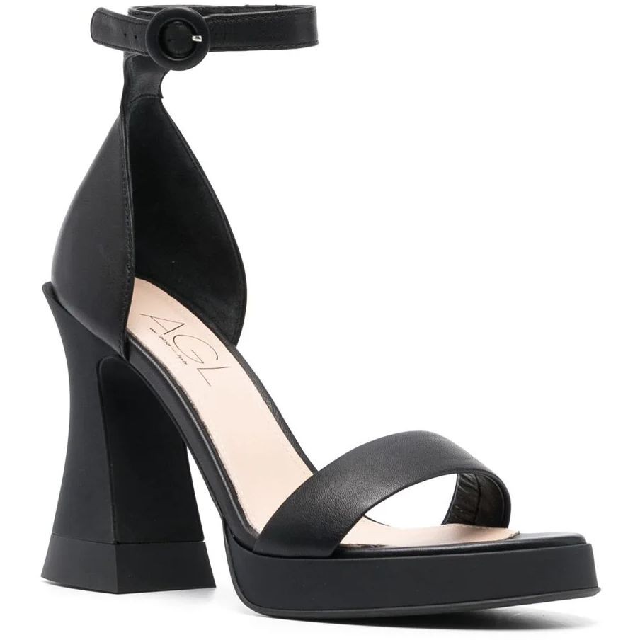 AGL Basutės moterims, Juoda, Janis ankle s. sandals 1