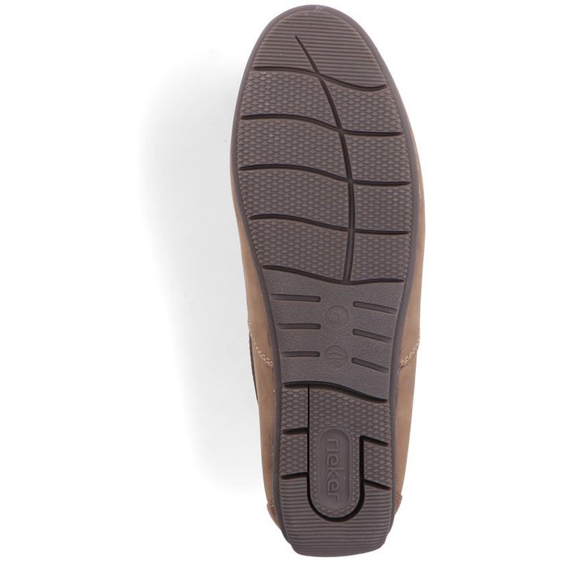 RIEKER Mokasinai vyrams, Ruda, MOCASINS 9