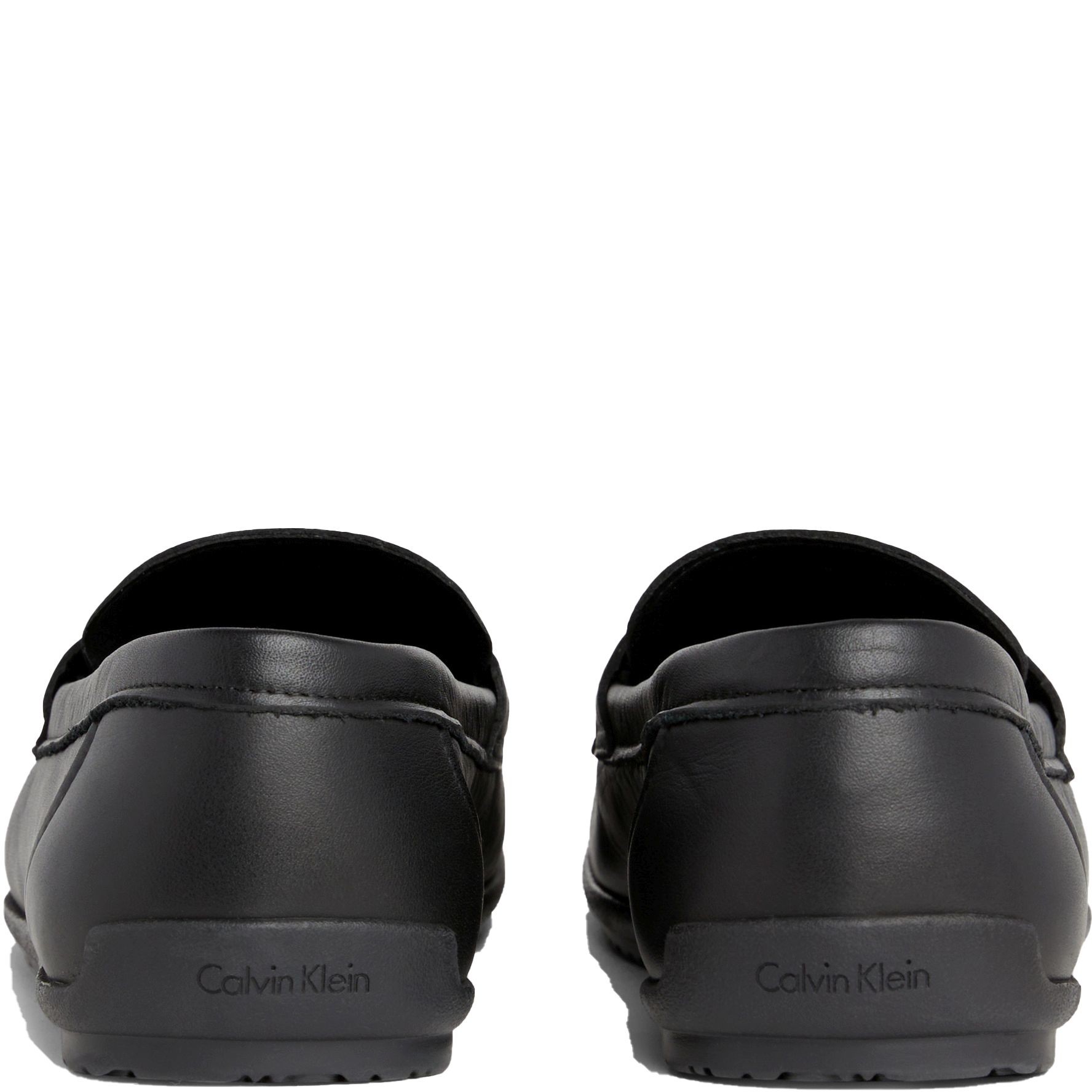 CALVIN KLEIN Mokasinai vyrams, Juoda, Driving metal bar mocasins 3