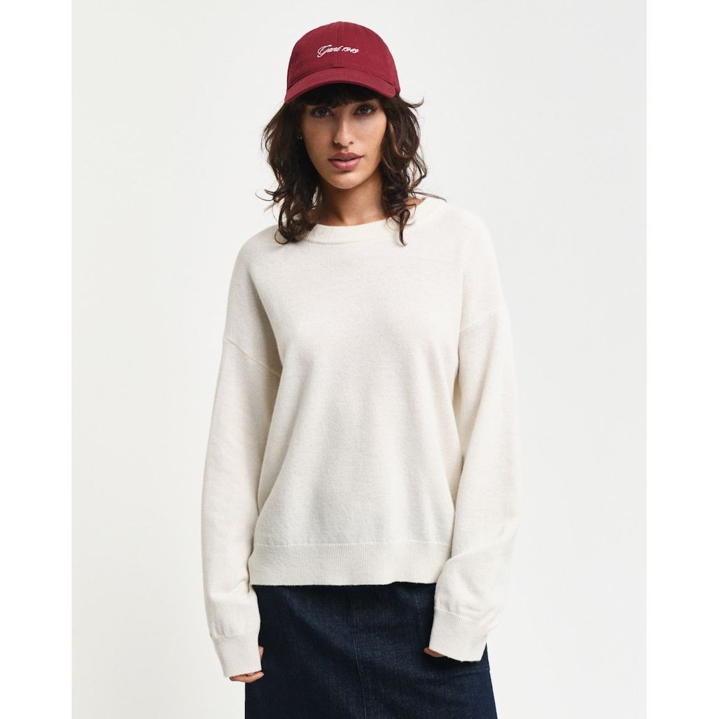 GANT Megztinis moterims, Balta, SUPERFINE LAMBSWOOL 2