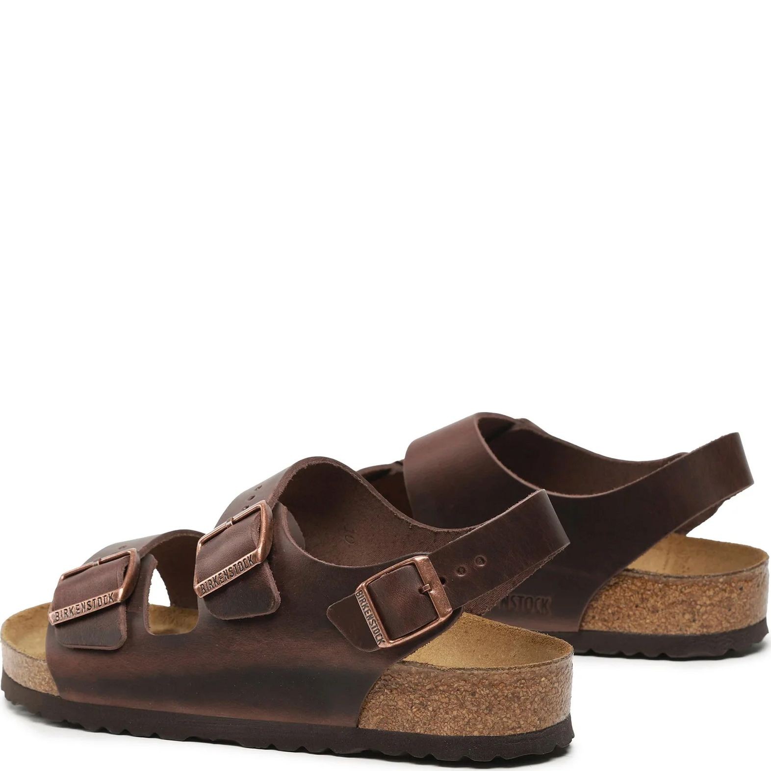 BIRKENSTOCK Basutės, Ruda, Milano LEOI sandals 3