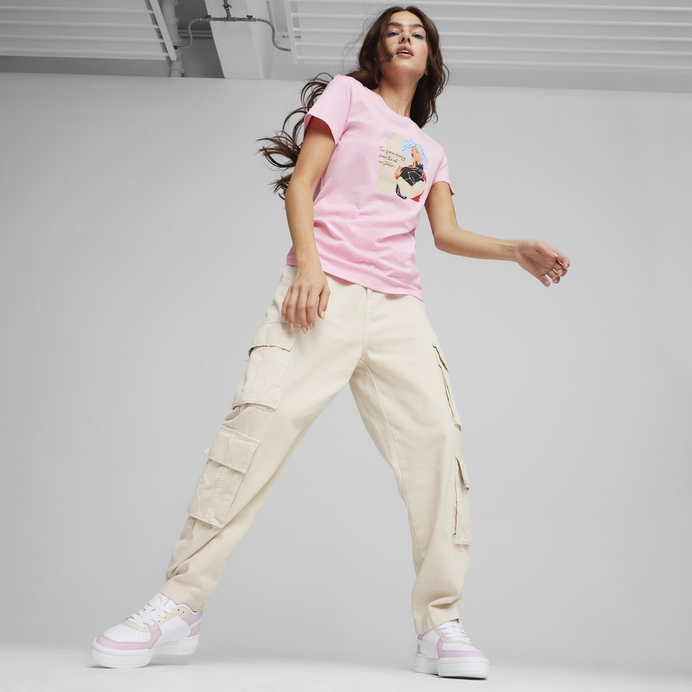 PUMA Laisvalaikio bateliai moterims, Balta, Ca pro classic leisure 7