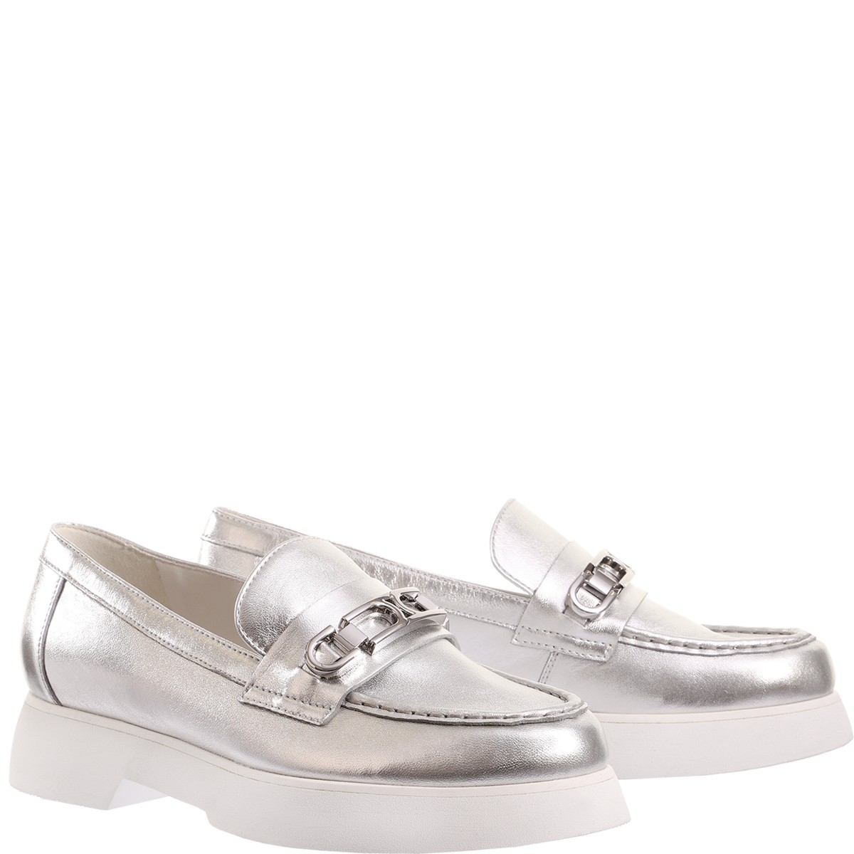 HOGL Loaferiai moterims, Sidabrinė, Cecil loafers 1