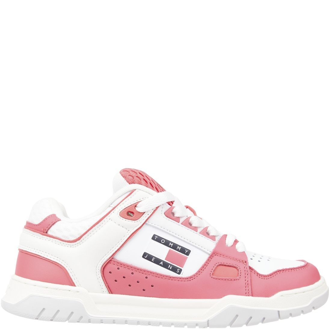 TOMMY JEANS Sportiniai bateliai moterims, Rožinė, Skate sneaker 1