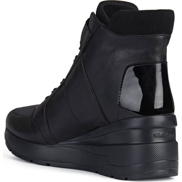 GEOX Aulinukai moterims, Juoda, ZOSMA BOOTIES 2