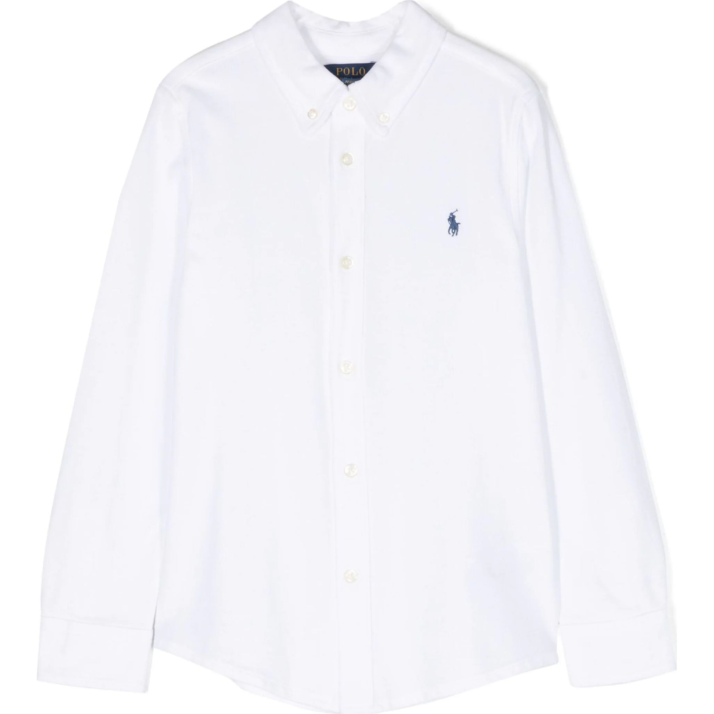 RALPH LAUREN KIDS Marškiniai ilgomis rankovėmis berniukams, Balta, Long sleeve sport shirt 1