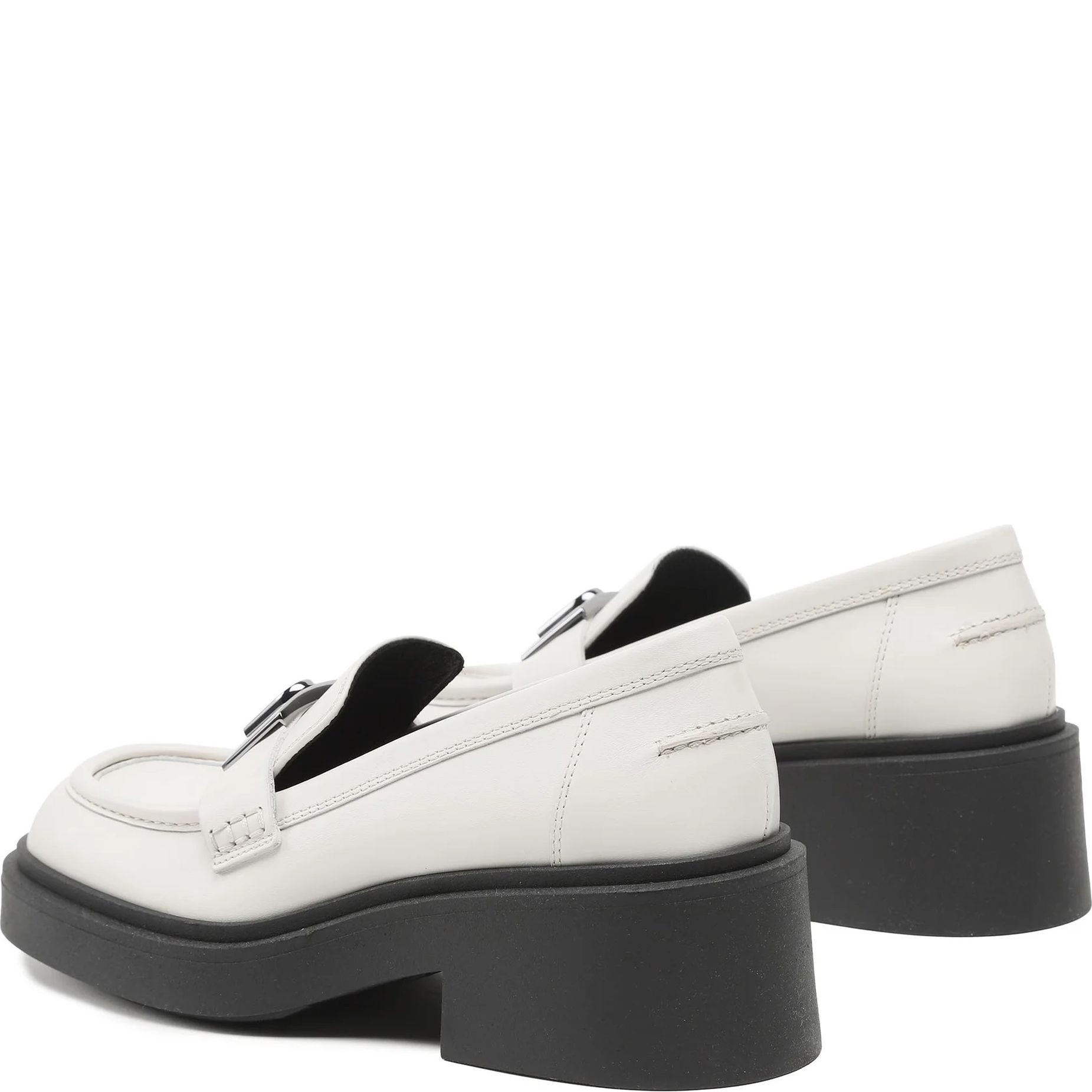 FURLA Loaferiai moterims, Balta, Furla college loafer 3