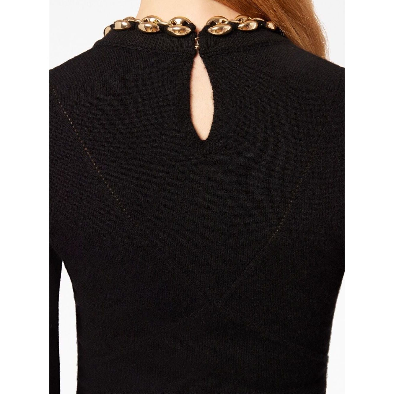 PACO RABANNE Megztinis moterims, Juoda, Sweater 3