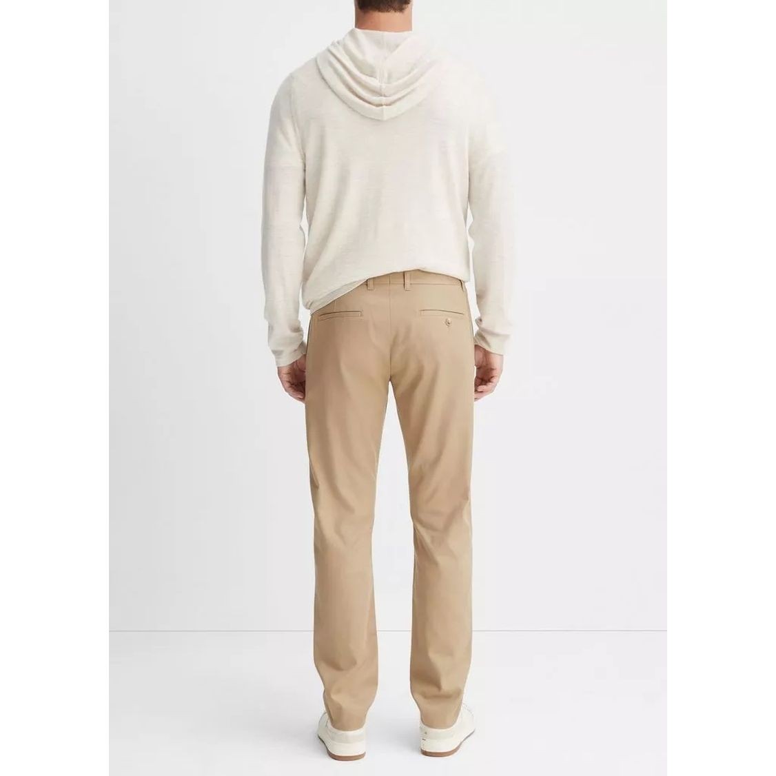 VINCE Laisvalaikio kelnės vyrams, Žalia, Cotton twill chino pants 2