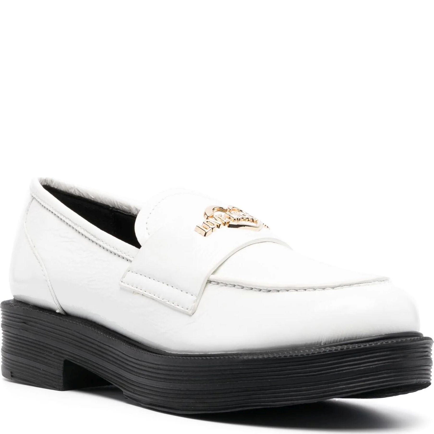 LOVE MOSCHINO Loaferiai moterims, Balta, Loafers 1