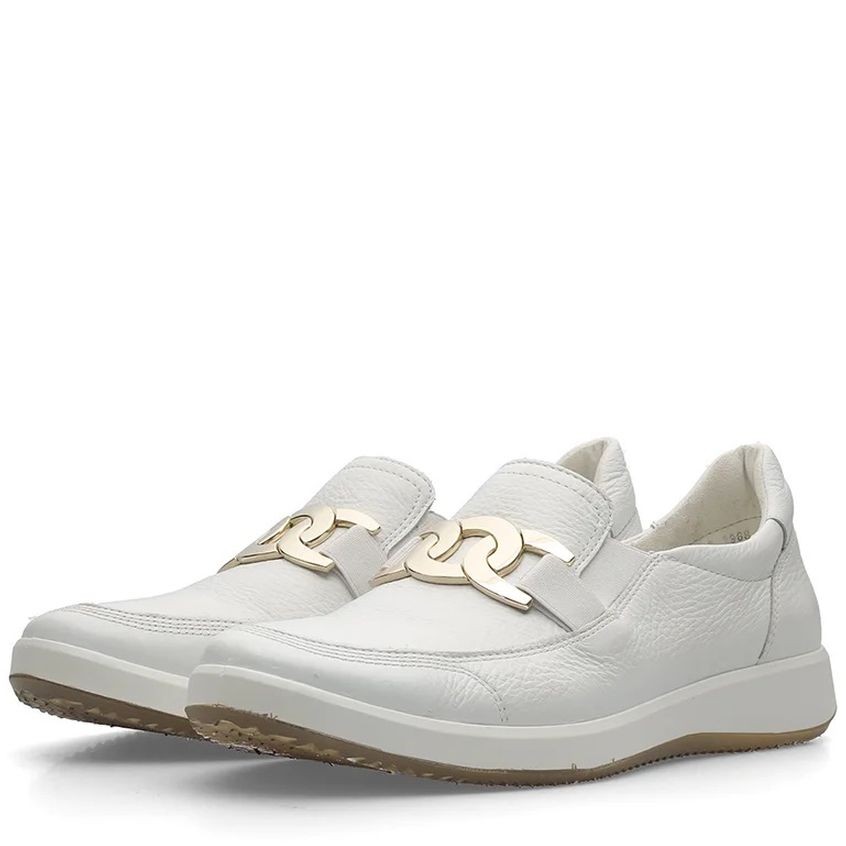ARA Loaferiai moterims, Balta, Roma loafers 4