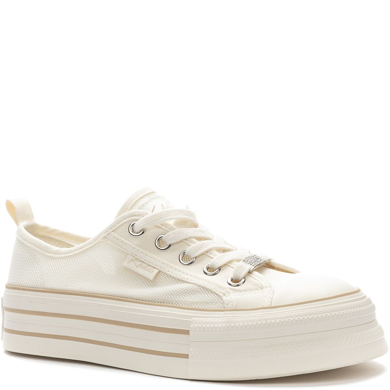 KEDDO DENIM Sportbačiai moterims, Balta, Sneakers, KEDDO DENIM 1