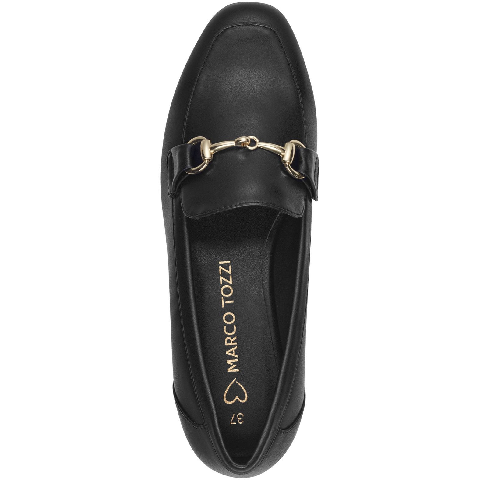 MARCO TOZZI Loaferiai moterims, Juoda, SOPI 4