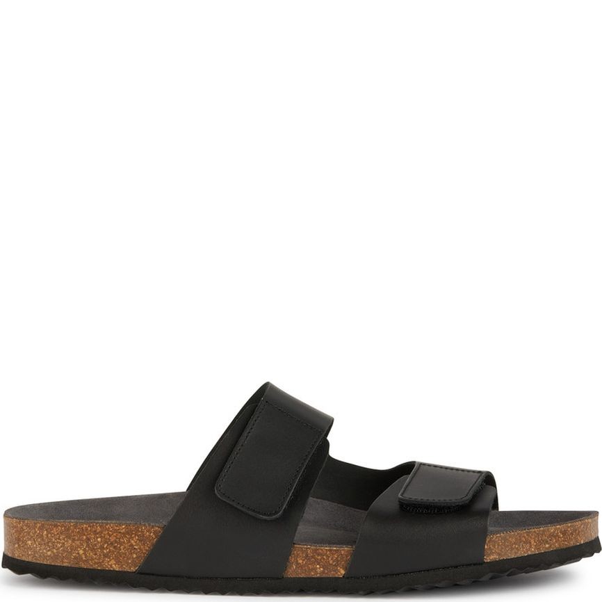 GEOX Šlepetės vyrams, Juoda, Sandal ghita 1