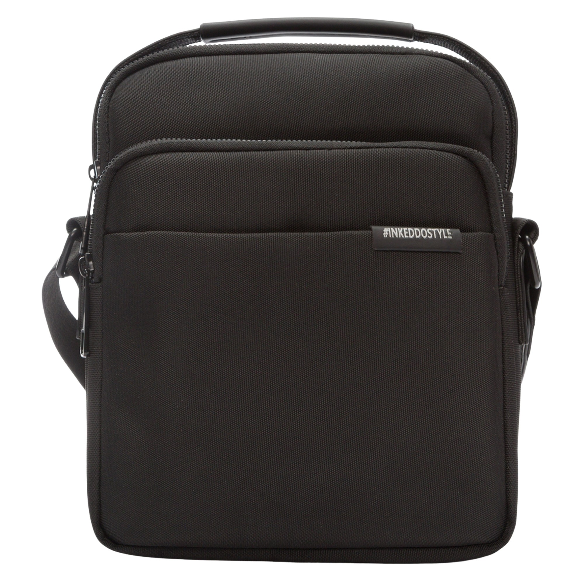 KEDDO Rankinė per petį vyrams, Juoda, Crossbody 1