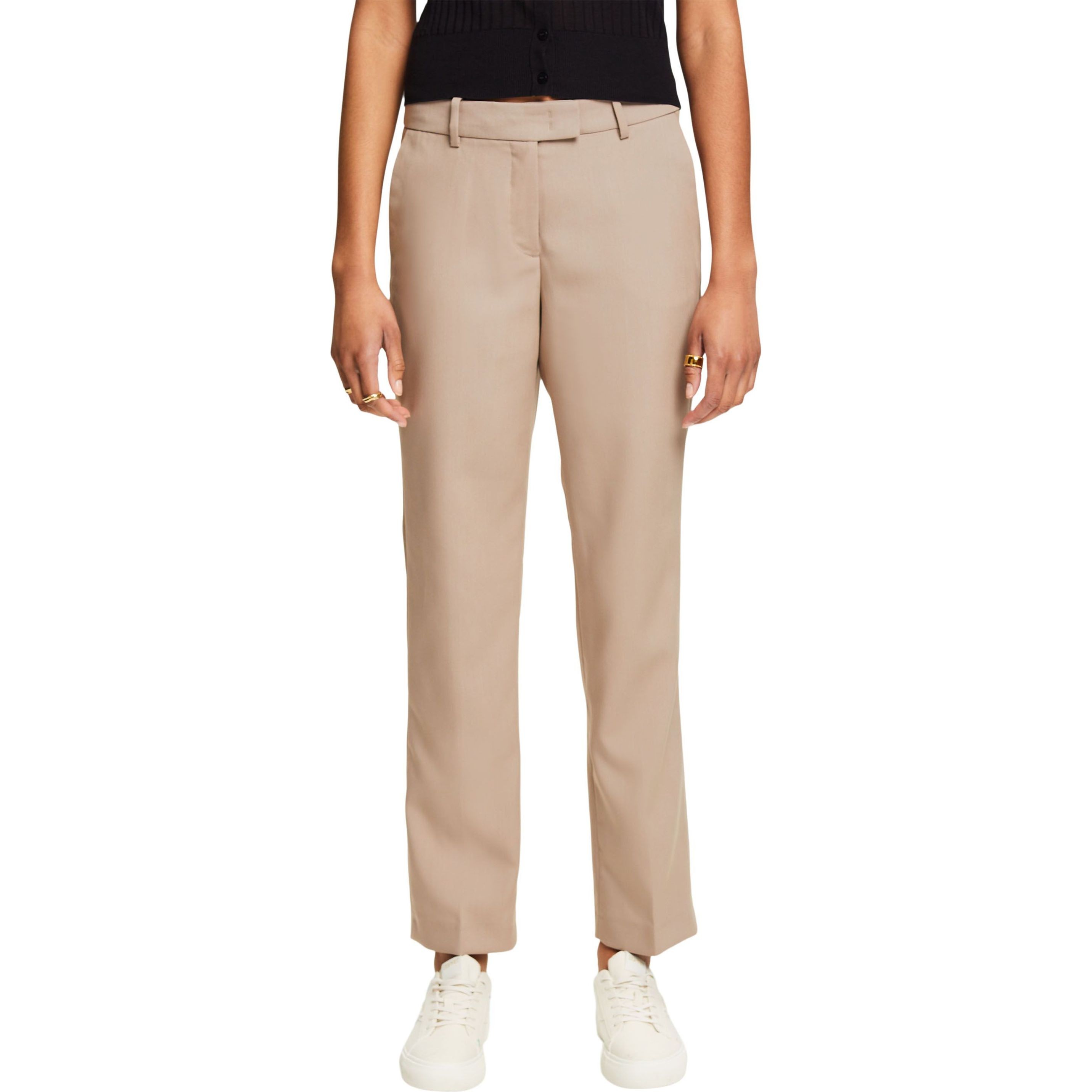 ESPRIT Kelnės moterims, Smėlio, esp024ee1b316-260 2