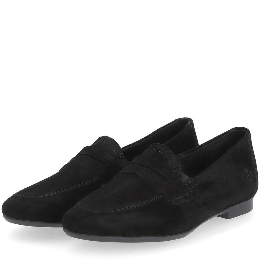 REMONTE Loaferiai moterims, Juoda, LOAFERS POP 10
