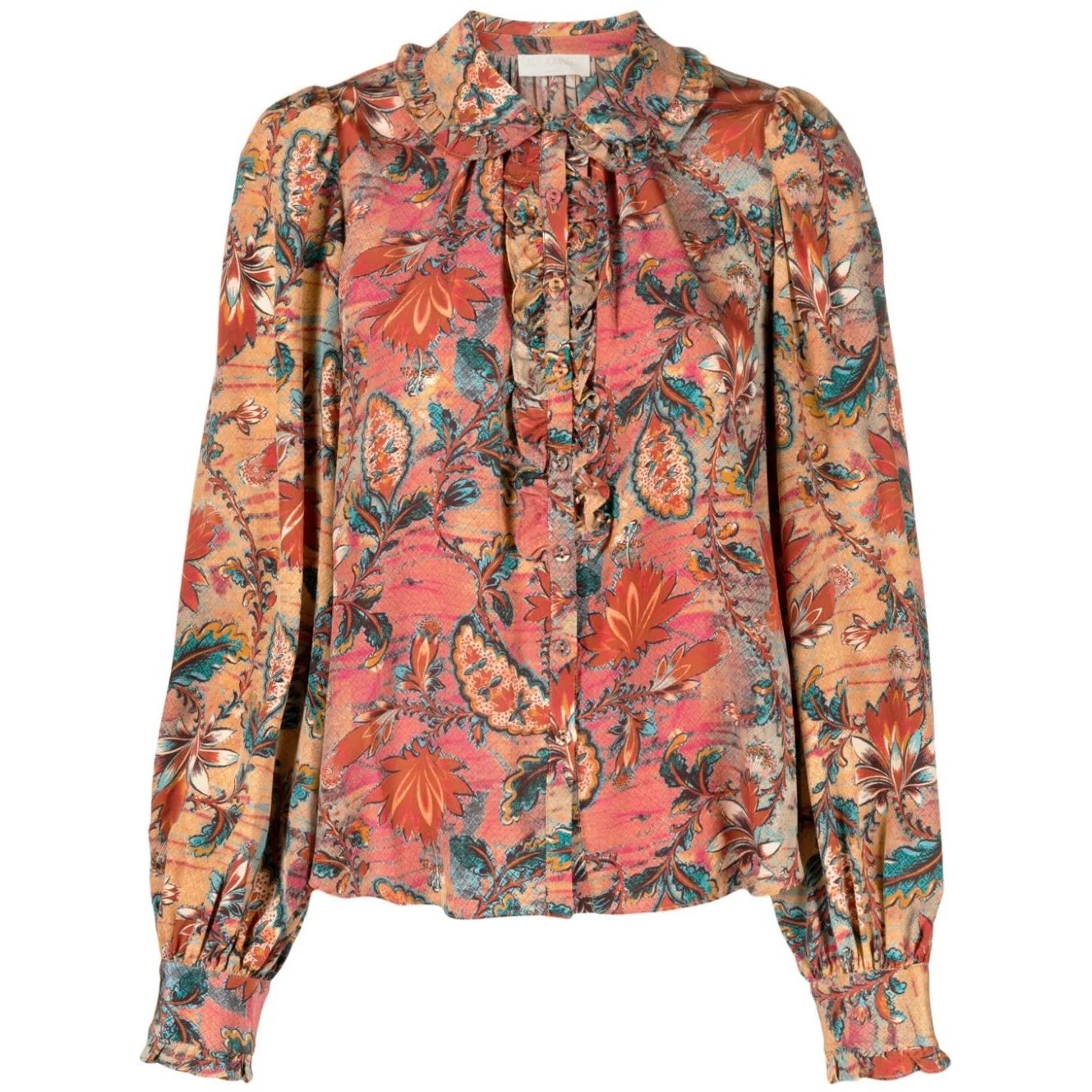 ULLA JOHNSON Palaidinės moterims, Rožinė, Philipa Blouse 1