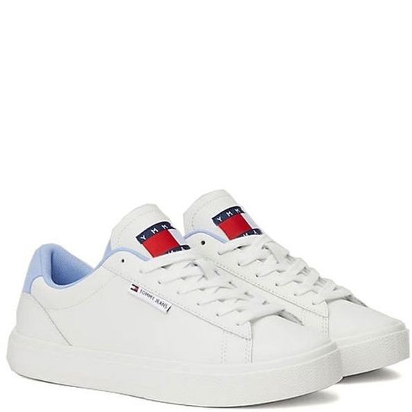 TOMMY JEANS Sportbačiai moterims, Mėlyna, Cupsole sneaker 1