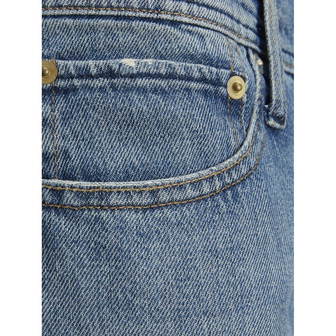 JACK & JONES Tiesūs džinsai vyrams, Mėlyna, JJICHRIS JJORIG 7