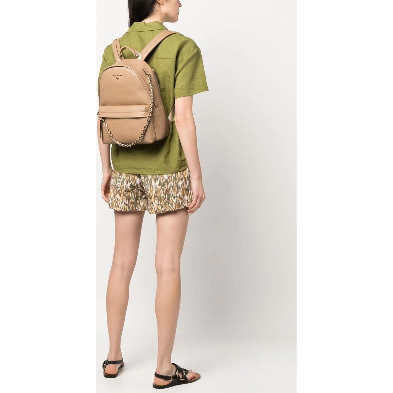 MICHAEL KORS Kuprinė moterims, Ruda, Medium  backpack 5