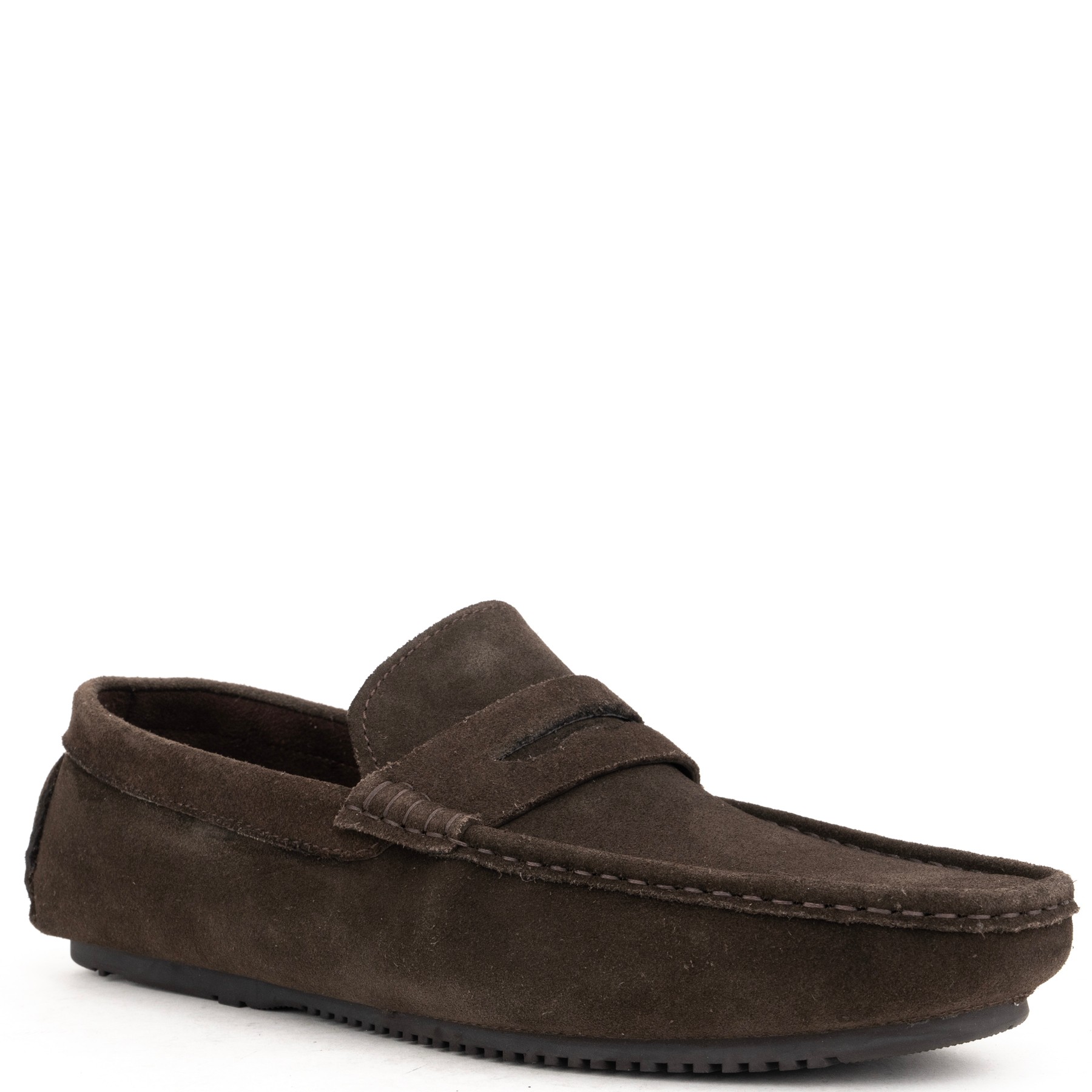 SERGIO MORETTI Mokasinai vyrams, Ruda, Mocasins 1