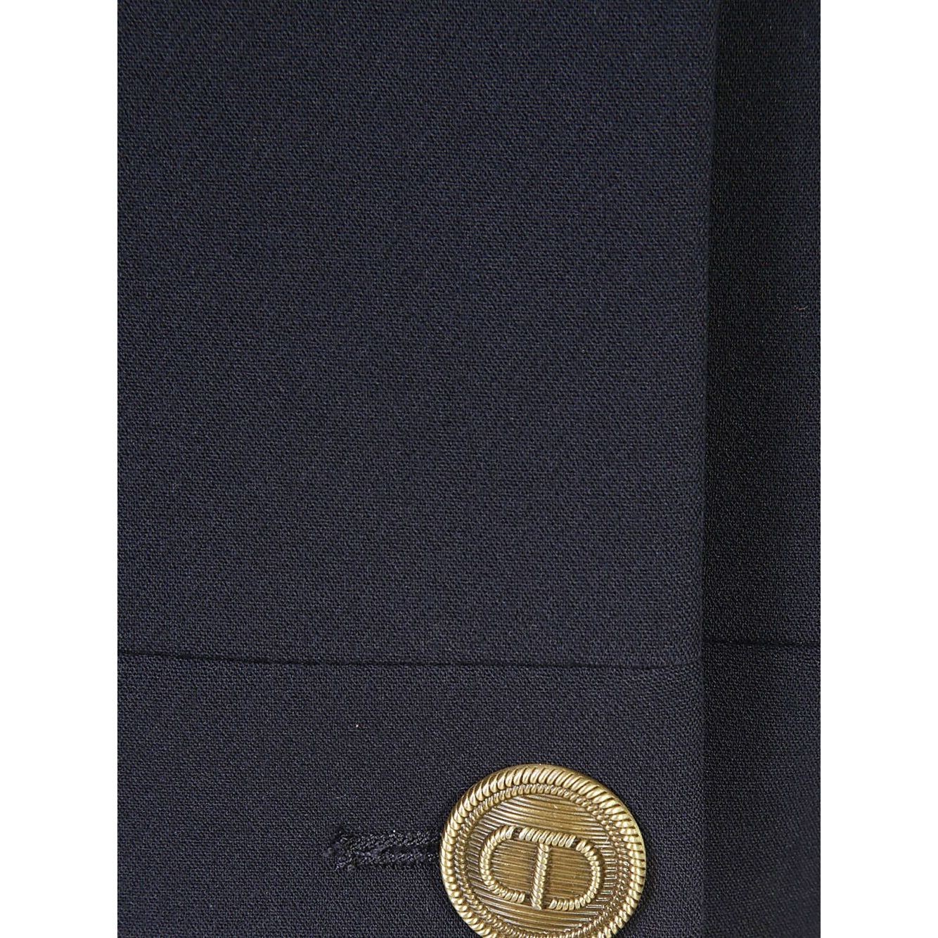 TWINSET Švarkas moterims, Mėlyna, Cady-texture cropped blazers 3
