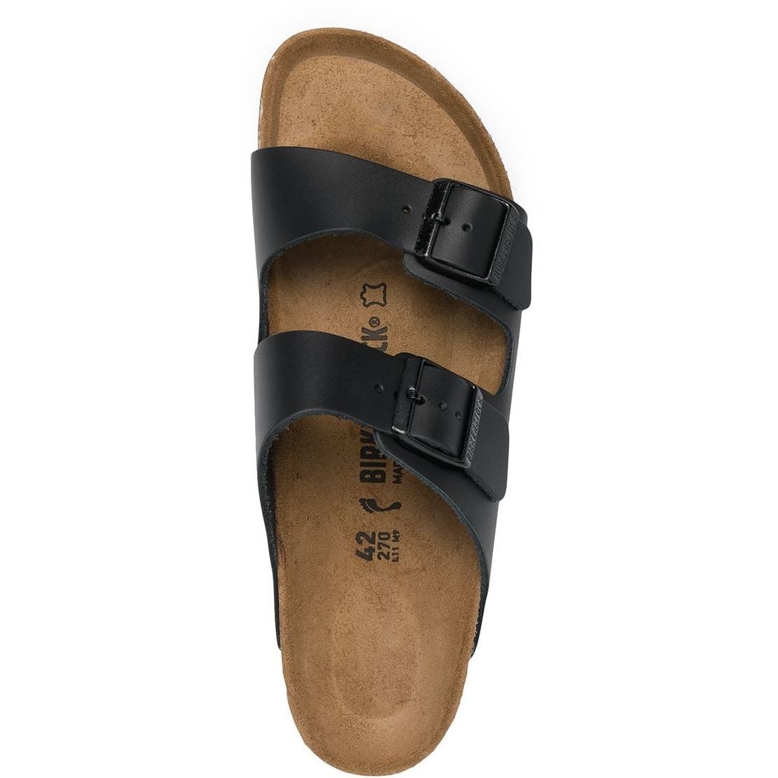 BIRKENSTOCK Šlepetės, Juoda, Arizona BS 4