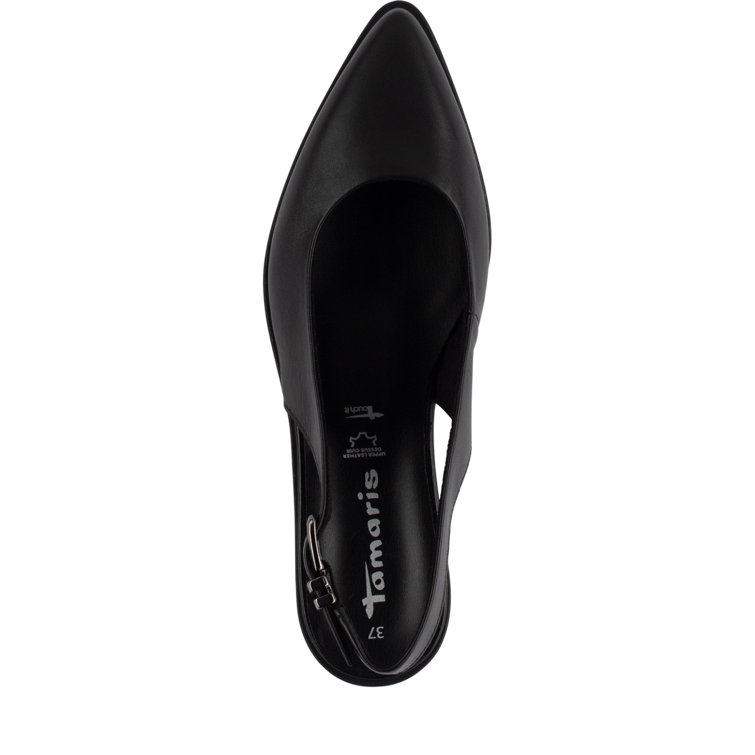 TAMARIS Balerinos moterims, Juoda, Ballerinas, wor29414-46-003 5