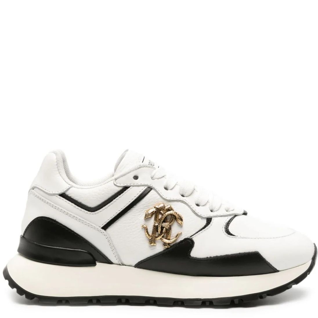 ROBERTO CAVALLI Laisvalaikio bateliai moterims, Balta, Sneakers 2