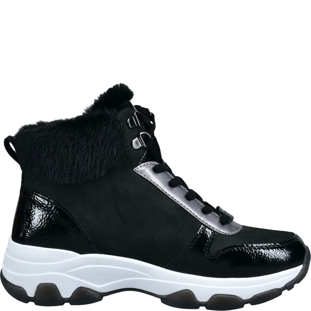 BAGATT Pašiltinti aulinukai moterims, Juoda, Yoko revo wm booties 4