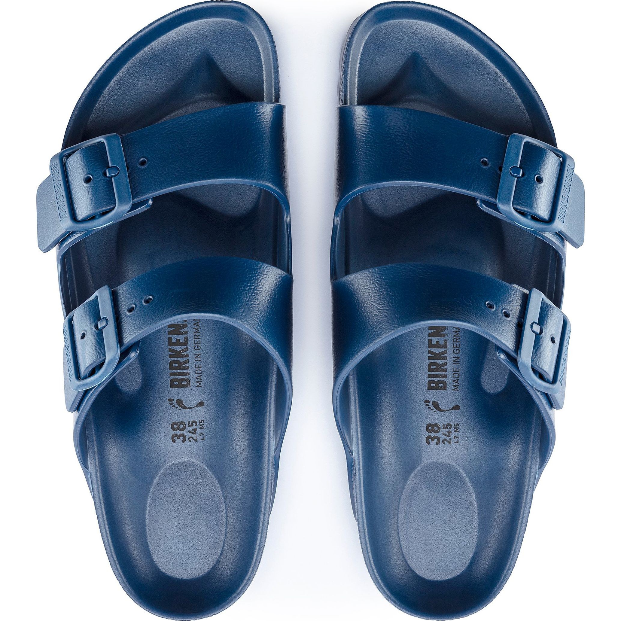 BIRKENSTOCK Guminės šlepetės, Mėlyna, Arizona EVA slides 3