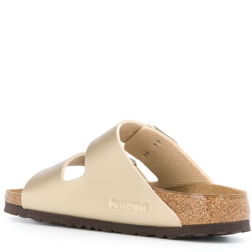 BIRKENSTOCK Šlepetės moterims, Auksinė, Arizona 3